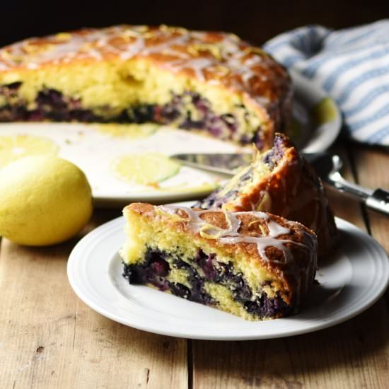 Easy Fresh Blueberry Cake - Recipe photo by everydayhealthyrecipes