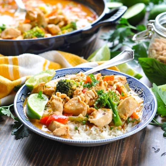 Dump-and-Bake Thai Chicken Curry - Recipe photo by The Seasoned Mom