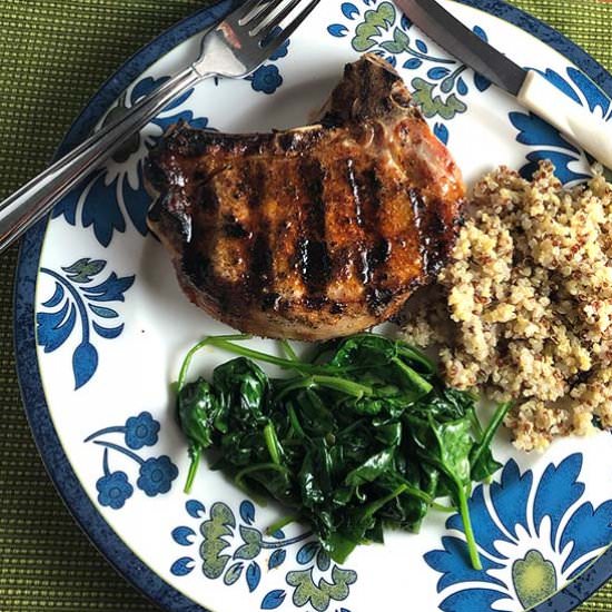 Grilled Paprika Pork Chops - Recipe photo by Cooking Chat