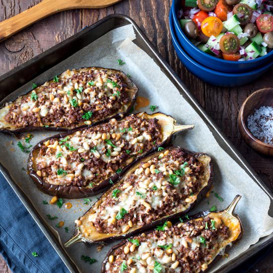 Lamb Stuffed Eggplant - Recipe photo by Your Ultimate Menu