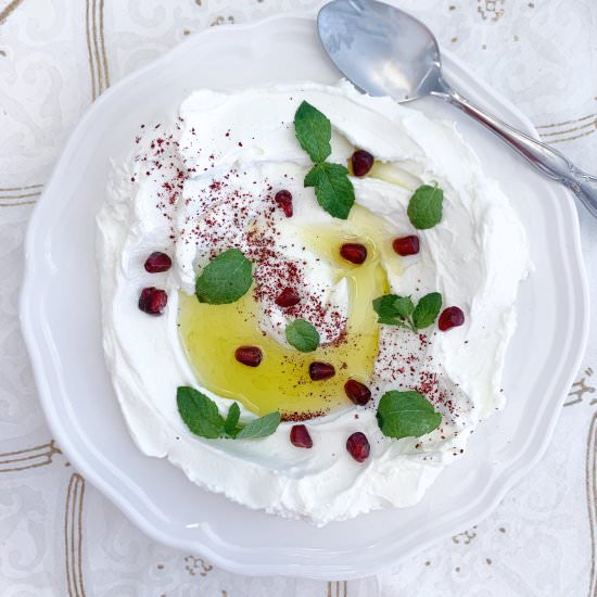 Labneh (Levantine Yogurt Cheese) - Recipe photo by eleganteconomist