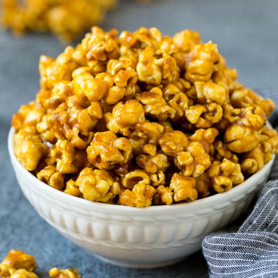 Caramel Popcorn - Recipe photo by dinneratthezoo