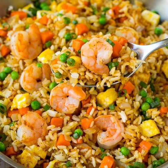 Shrimp Fried Rice - Recipe photo by dinneratthezoo