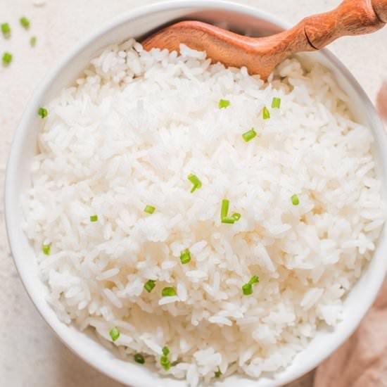 How To Make Steamed Rice On Stove - Recipe photo by currytrail
