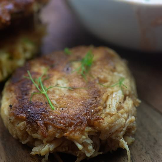CHICKEN PATTIES - Recipe photo by ThatLowCarbLife