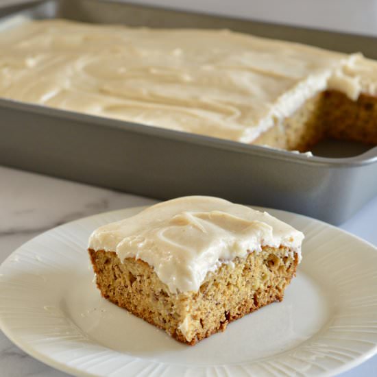 Brown Butter Banana Cake - Recipe photo by thisdelicioushouse