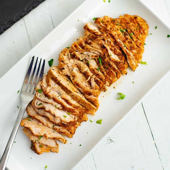 Juicy Oven Baked Chicken Breast - Recipe photo by BitesOfWellness