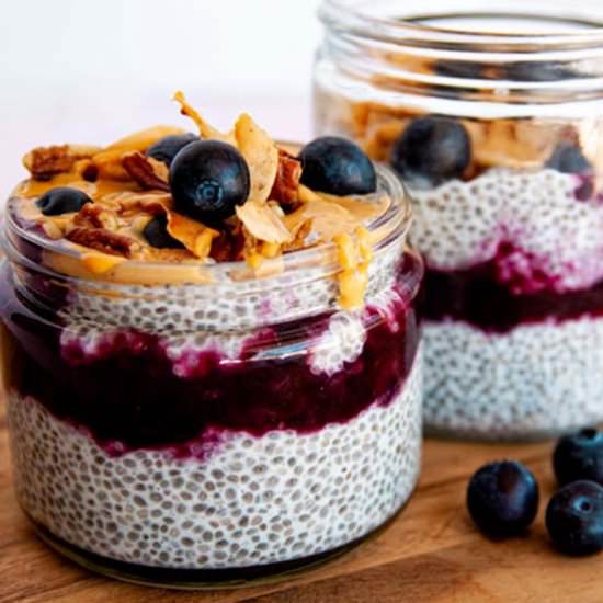 Overnight Chia Pudding - Recipe photo by theseasonaljunkie