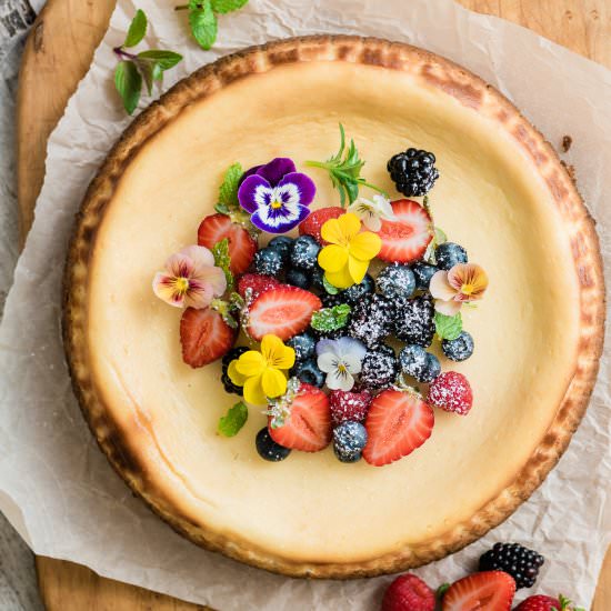 Classic Lemon Cheesecake - Recipe photo by theviewfromgreatisland