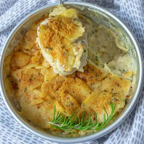 Instant Pot Vegan Scalloped Potato - Recipe photo by Only Gluten Free Recipes