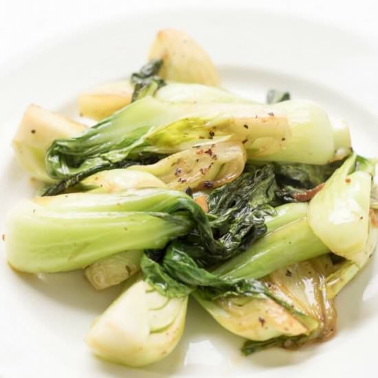 Sautéed Bok Choy - Recipe photo by LifesLittleSweets
