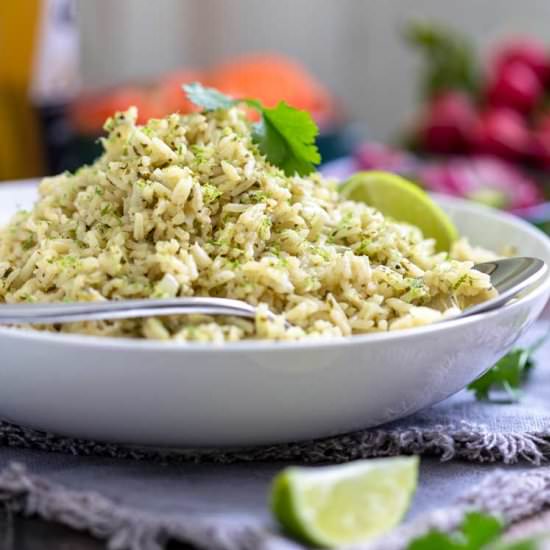 Cilantro Lime Rice - Recipe photo by keviniscooking
