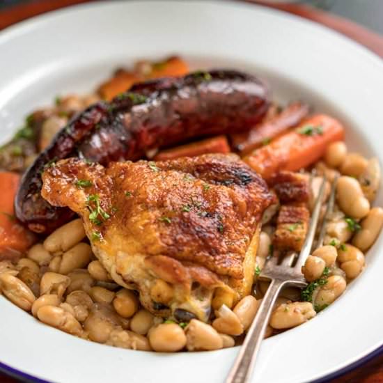 Easy French Cassoulet - Recipe photo by keviniscooking
