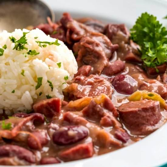 Southern Red Beans and Rice - Recipe photo by keviniscooking