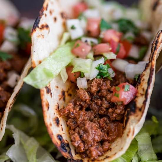 Easy Ground Beef Tacos - Recipe photo by keviniscooking