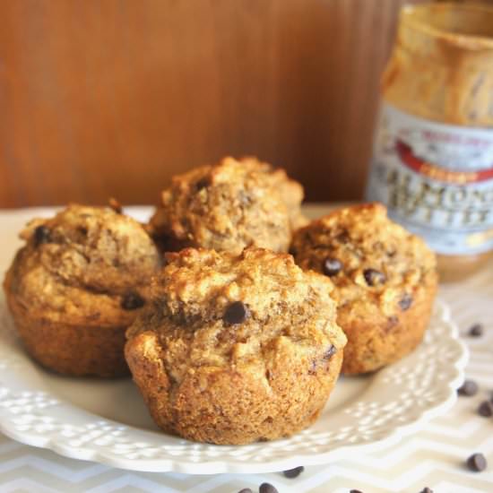 Banana Almond Butter Muffins - Recipe photo by ALoveLetterToFood