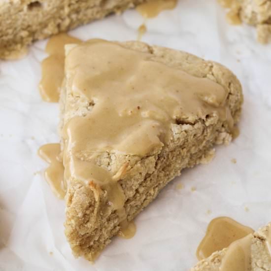 Peanut Butter Scones (GF, DF) - Recipe photo by milehighmitts