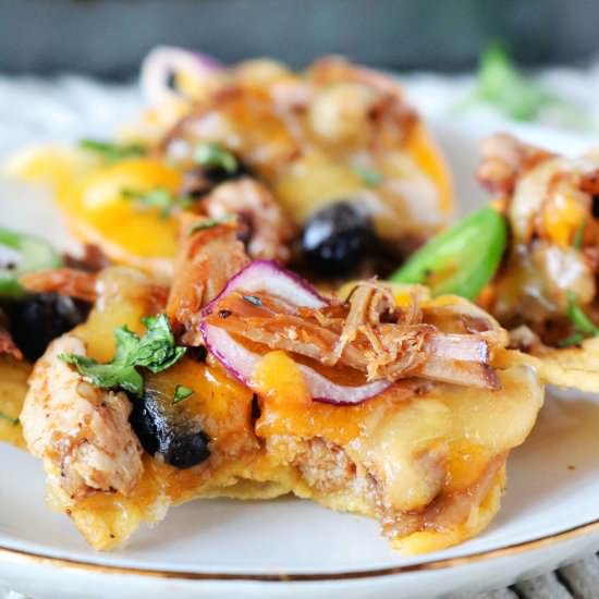 Pulled Pork Nachos - Recipe photo by TheAnthonyKitchen.com