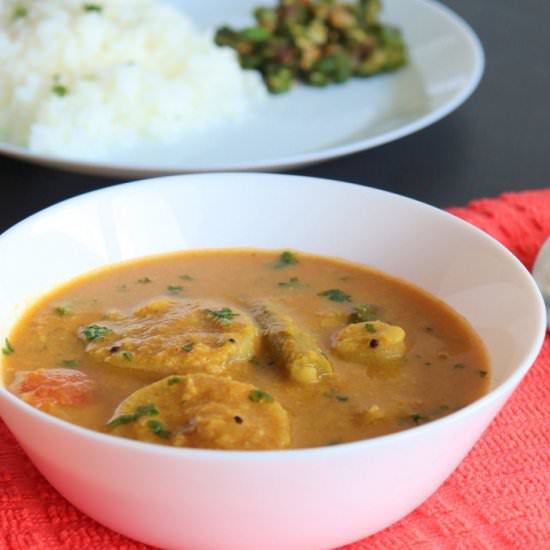 Mullangi Sambar - Recipe photo by sandhiya