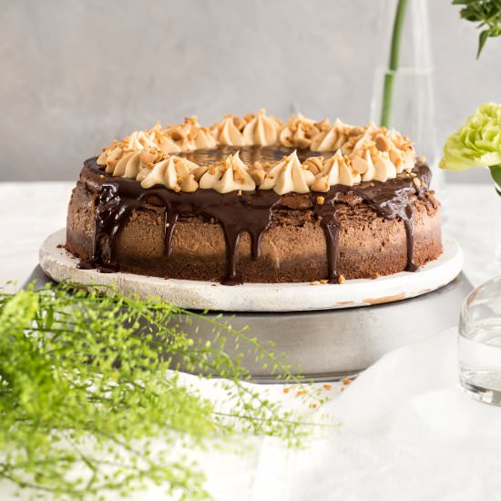 Chocolate Cheesecake - Recipe photo by lilcookieblog