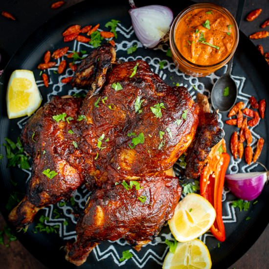 Peri Peri Chicken - Recipe photo by KitchenSanctuary