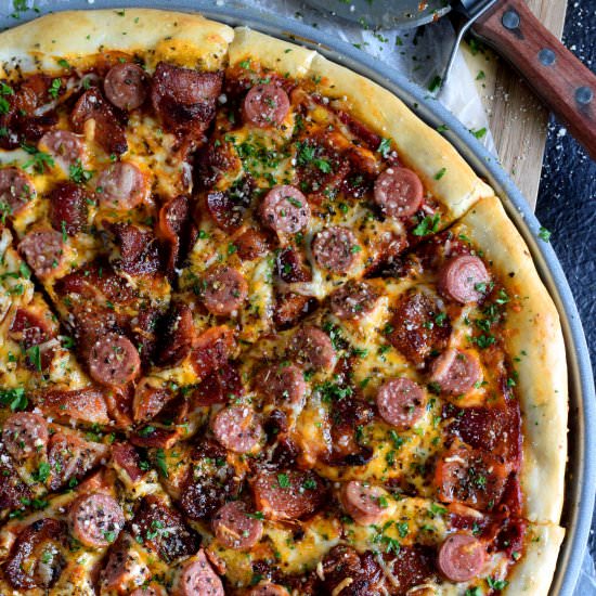 Homemade Newfoundland Pizza - Recipe photo by byronethomas