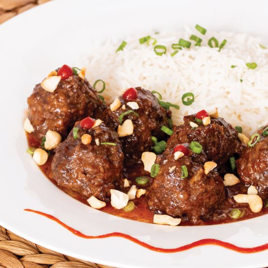 Korean BBQ Style Meatballs - Recipe photo by kitchen_trials