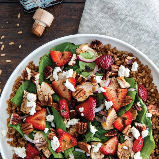 Strawberry Chicken Salad - Recipe photo by kitchen_trials