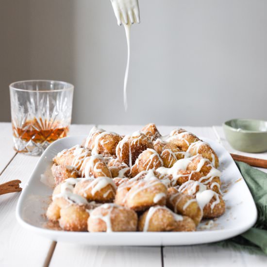 Cinnamon Sugar Pretzel Knots - Recipe photo by mymoderncookery