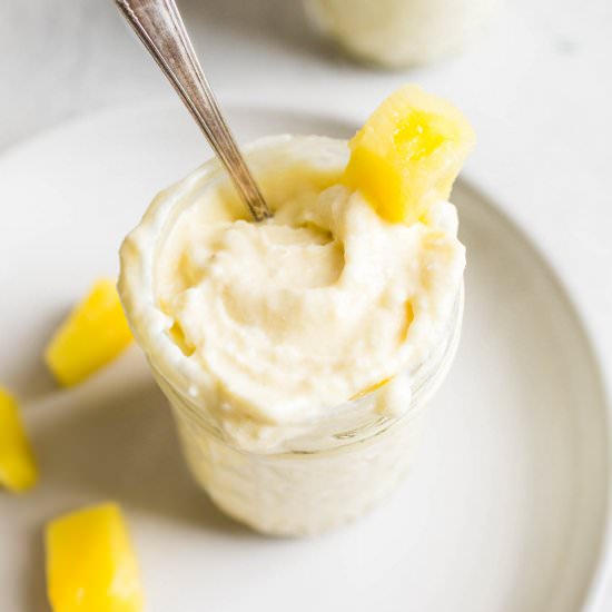 Creamy Homemade Dole Whip - Recipe photo by saltedplains