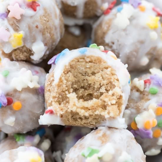 No-Bake Birthday Cake Energy Bites - Recipe photo by eatingbyelaine