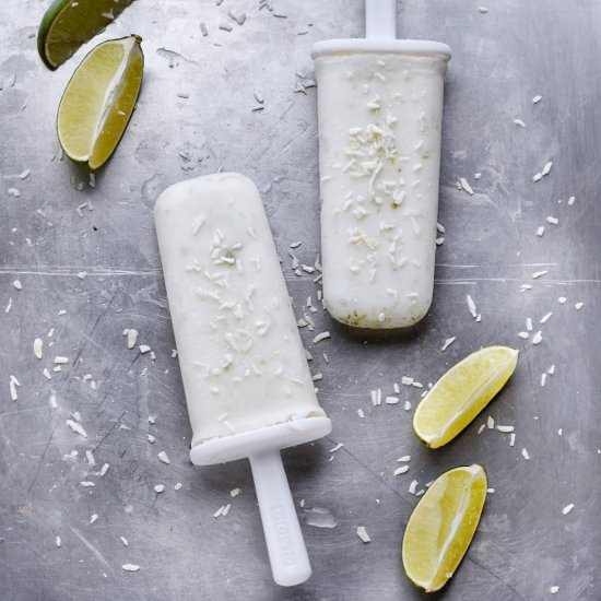 Coconut Lime Popsicles - Recipe photo by thesubversivetable