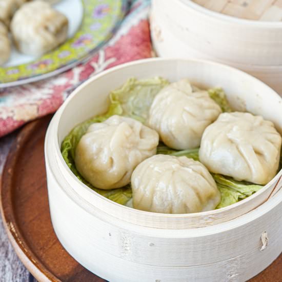 Meat-Filled Momos - Recipe photo by TaraMar