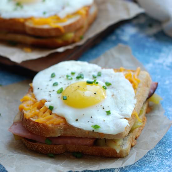 Chile Relleno Croque Madame - Recipe photo by fleurdelectable