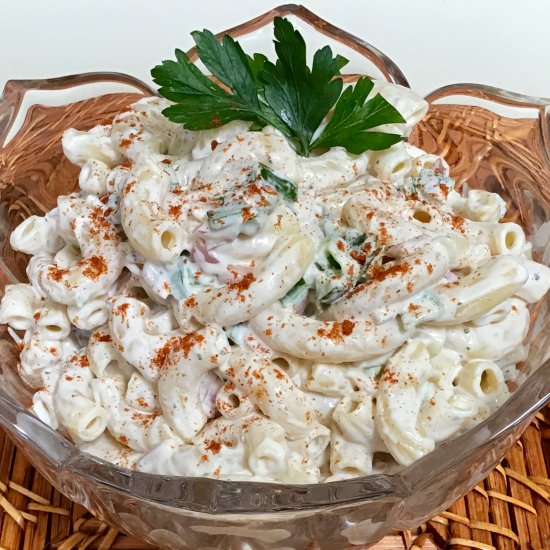 Marvelous Macaroni Salad - Recipe photo by The Serial Chef