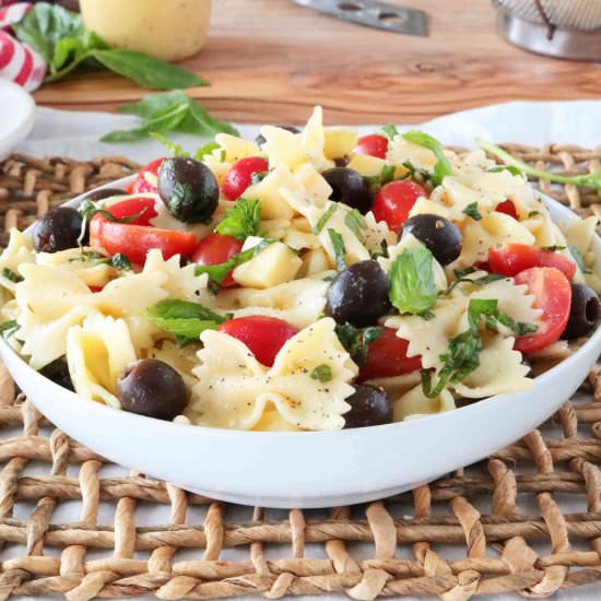 Bowtie Pasta Salad - Recipe photo by TheAnthonyKitchen.com