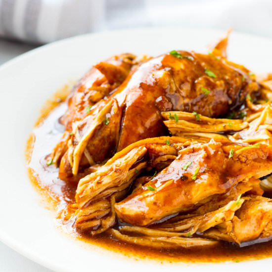 Brown Sugar Balsamic Chicken - Recipe photo by No Plate Like Home