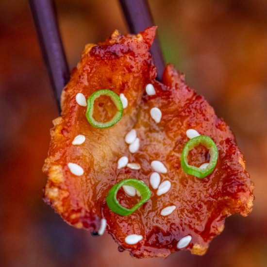 Mongolian Chicken - Recipe photo by peasandpeonies