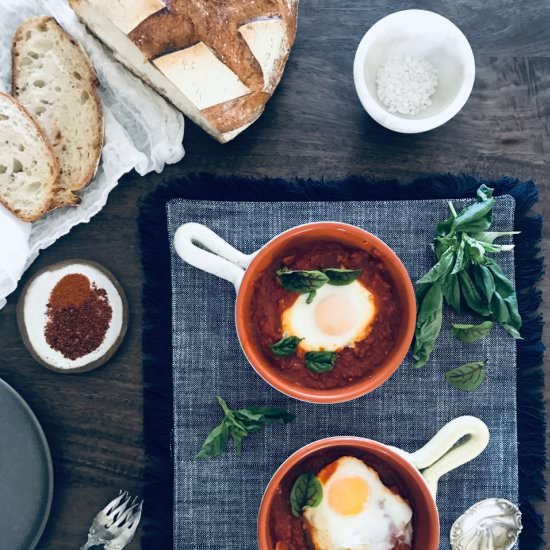 Quick and Easy Shakshuka - Recipe photo by Marisa Churchill