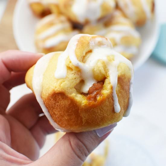 Pumpkin Pie Bombs - Recipe photo by Savvysavingcouple