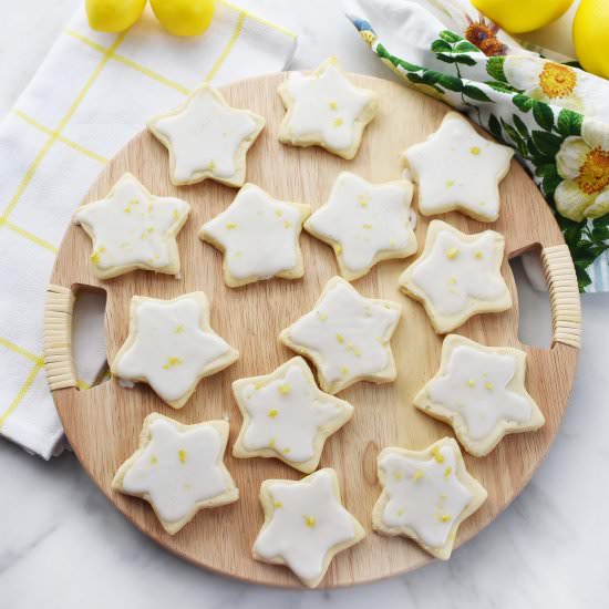 Lemon Shortbread Cookies - Recipe photo by Savvysavingcouple