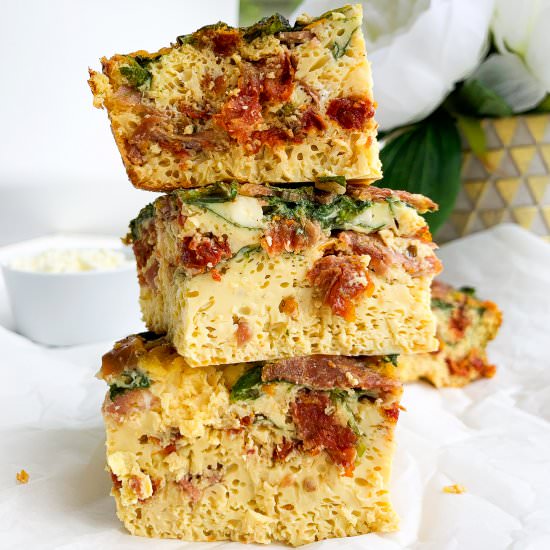 High Protein Egg Bake Casserole - Recipe photo by hellospoonful