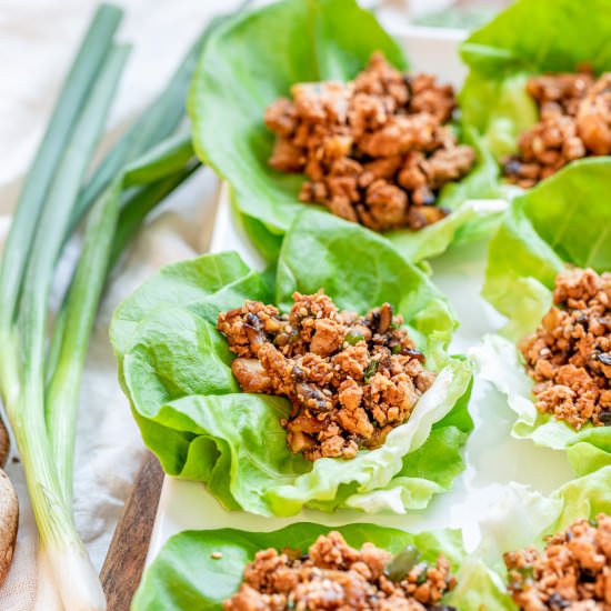 PF Chang’s Chicken Lettuce Wraps - Recipe photo by drivemehungry