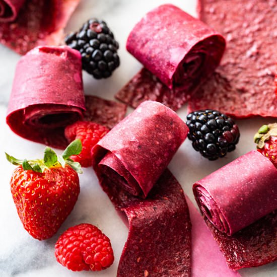 Homemade Fruit Roll-ups - Recipe photo by lifeisalullaby