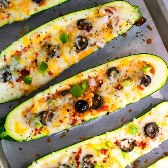 Stuffed Zucchini Boats - Recipe photo by 1PotRecipes