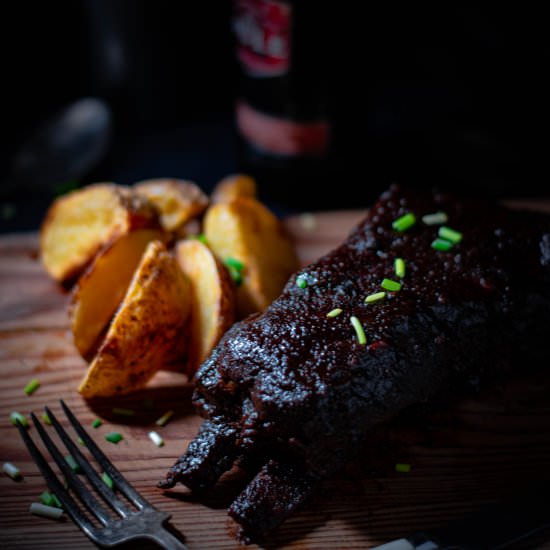 Pork Ribs Barbecue Recipe - Recipe photo by kusinaniteds
