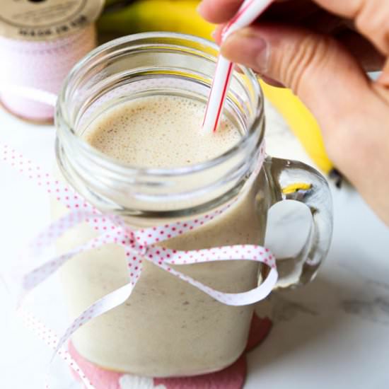 Peanut Butter Banana Smoothie - Recipe photo by misspickledplum