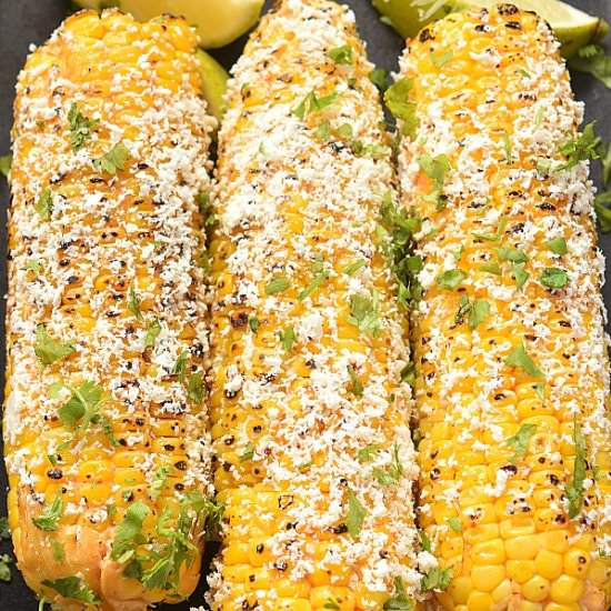 Authentic Elote Recipe - Recipe photo by Savory Bites