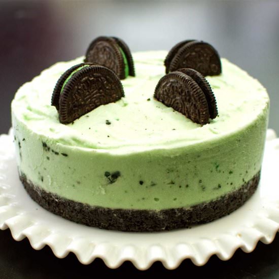 Mint Oreo Ice Cream Pie - Recipe photo by Share The Recipe