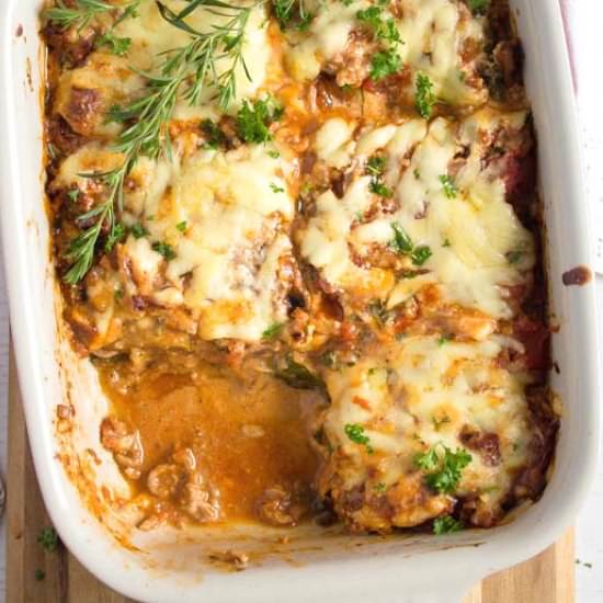 Low-Carb Zucchini Lasagna - Recipe photo by adinutza